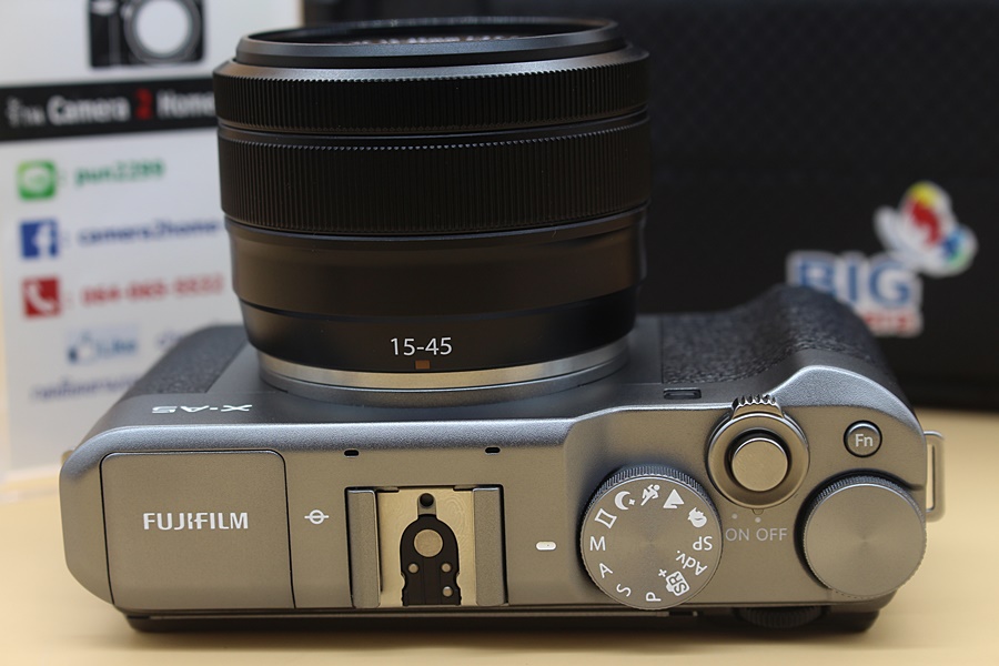 ขาย Fuji X-A5 + lens 15-45mm(Dark Silver)อดีตประกันศูนย์ สภาพสวย เมนูไทย จอทัชสกรีน อุปกรณ์ครบพร้อมกระเป๋า  อุปกรณ์และรายละเอียดของสินค้า 1.Body Fuji X-A5 